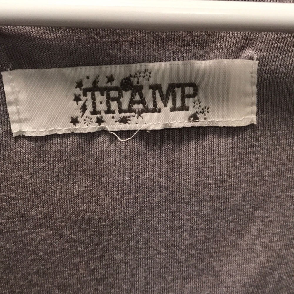 Tramp Silver Sparkle Razorback Tank Top Size Medium - Picture 6 of 6